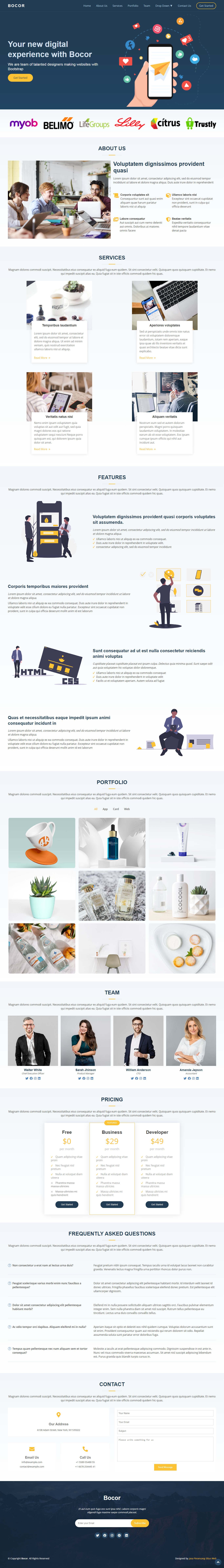 Bootstrap Template